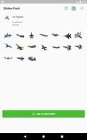WAStickerApps - Jet Fighter Stickers capture d'écran 3