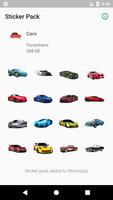 WAStickerApps - Sticker Cars ภาพหน้าจอ 2