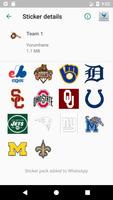 WA Sticker Baseball Team ( WAStickerApps ) اسکرین شاٹ 2