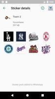 WA Sticker Baseball Team ( WAStickerApps ) capture d'écran 3