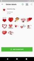 WA Sticker Love اسکرین شاٹ 3