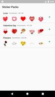 WA Sticker Love پوسٹر