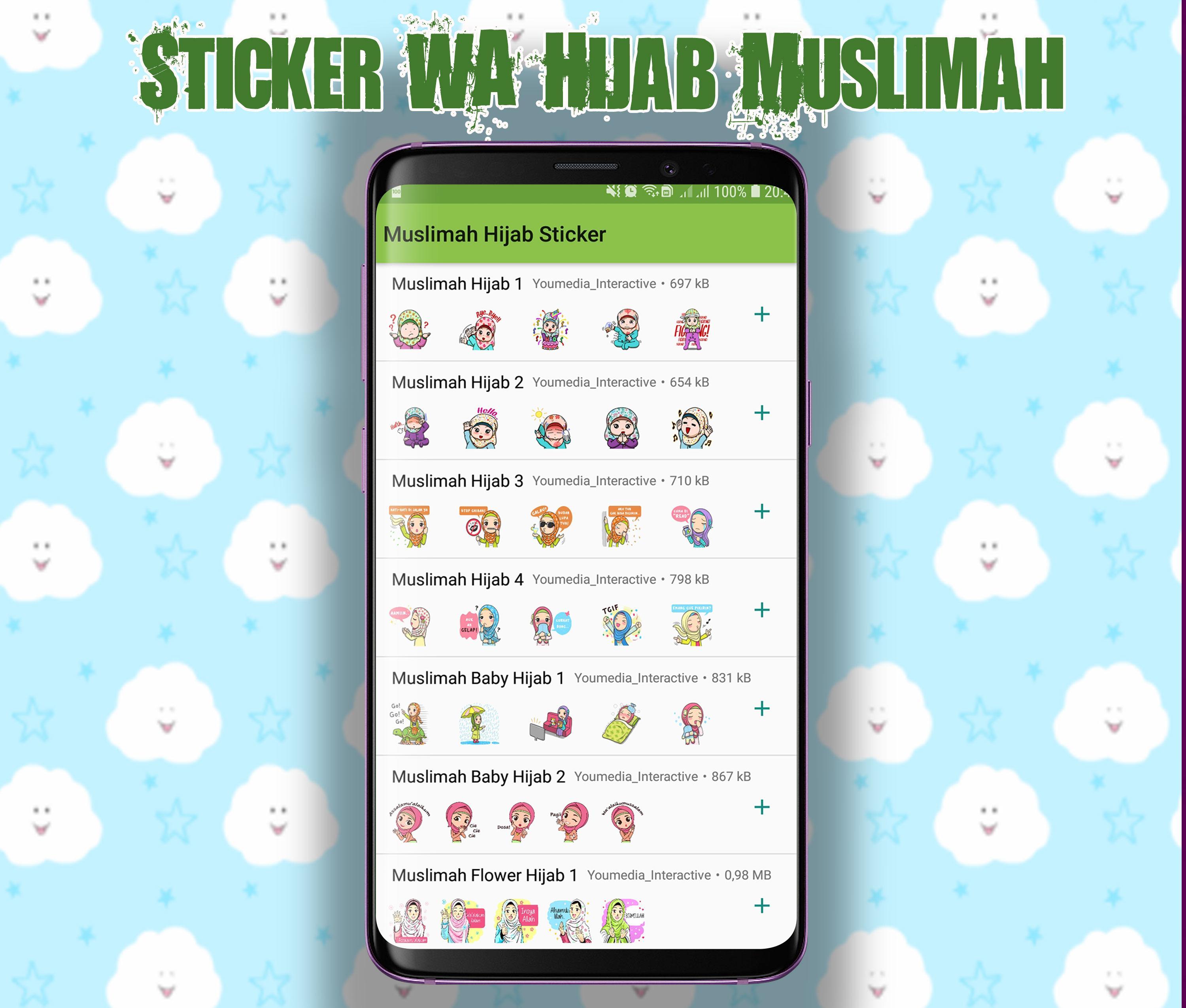 Sticker Pribadi Wa Hijab Muslimah For Android Apk Download