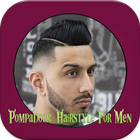 Pompadour hairstyle for man icône