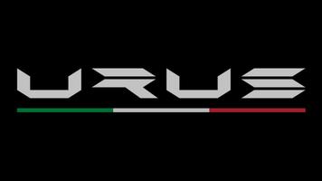 Lamborghini Urus - Exhaust Simulation 2019 poster