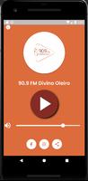 90.9 FM Divino Oleiro الملصق