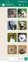 Animals Laughing Stickers تصوير الشاشة 1