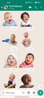 Baby Laughing Stickers capture d'écran 1