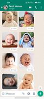 Baby Laughing Stickers capture d'écran 3