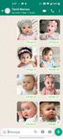 Baby Stickers capture d'écran 2
