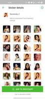 Rashmika Stickers screenshot 3