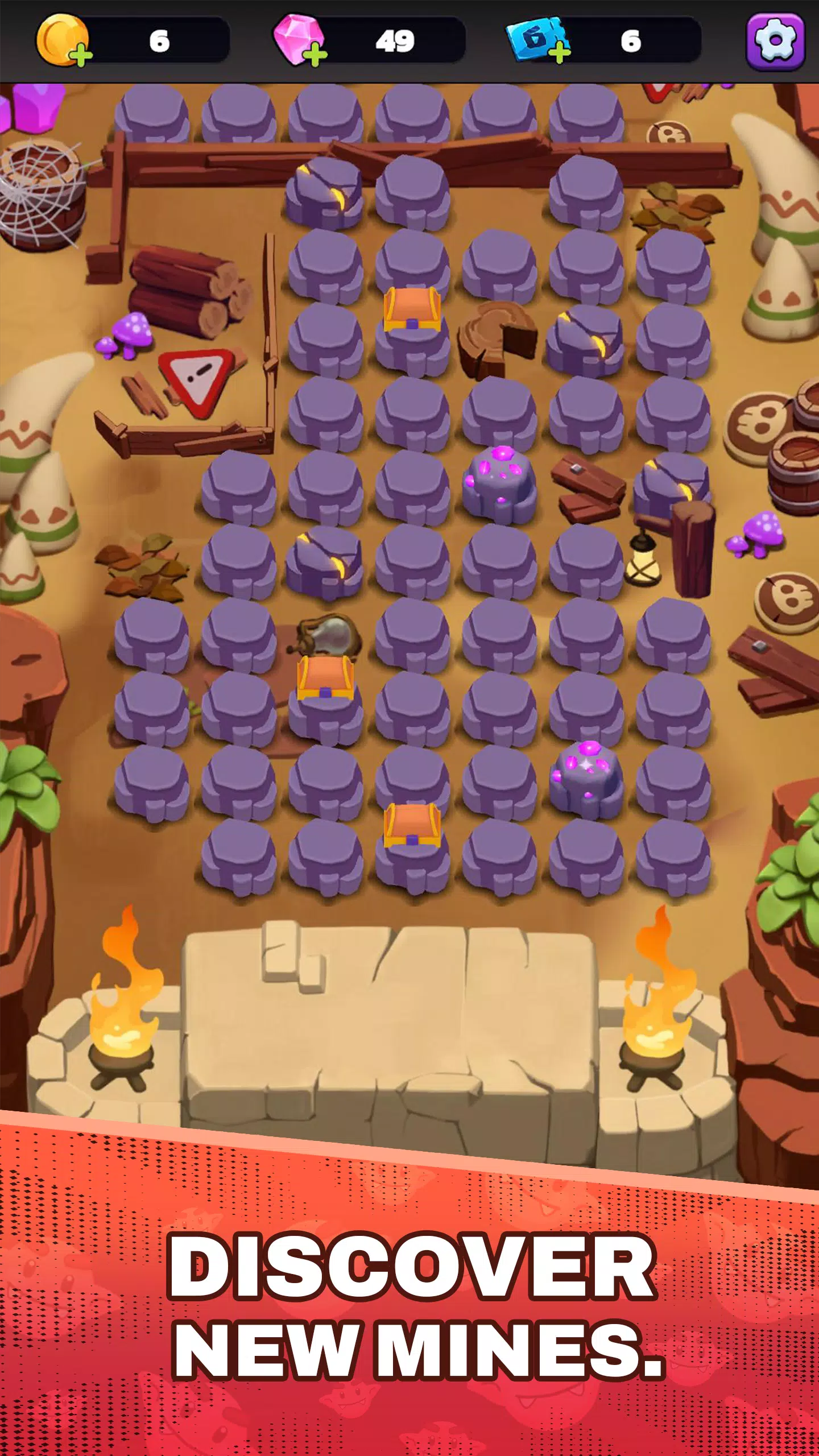 Idle Mine: Cyclop & Goblin