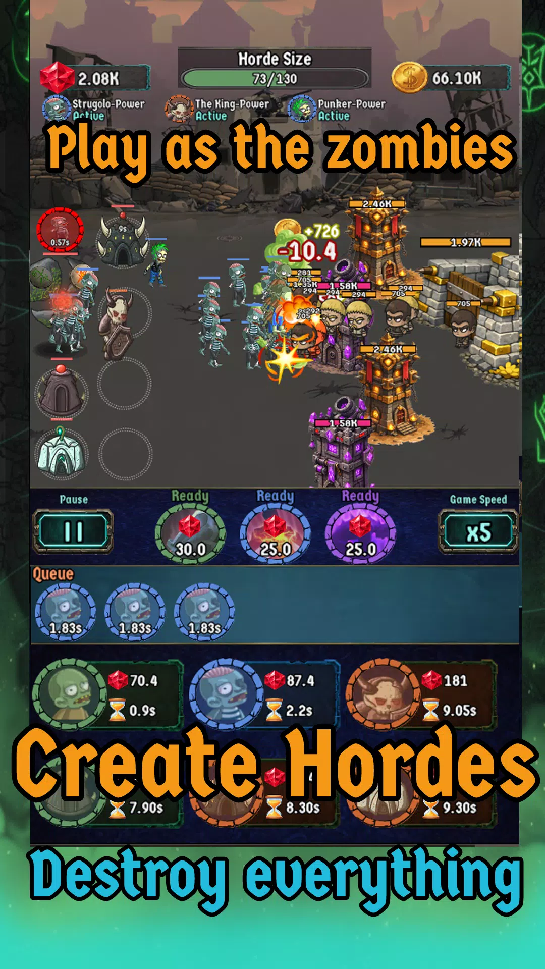 You Are Zombies: Tower Defense