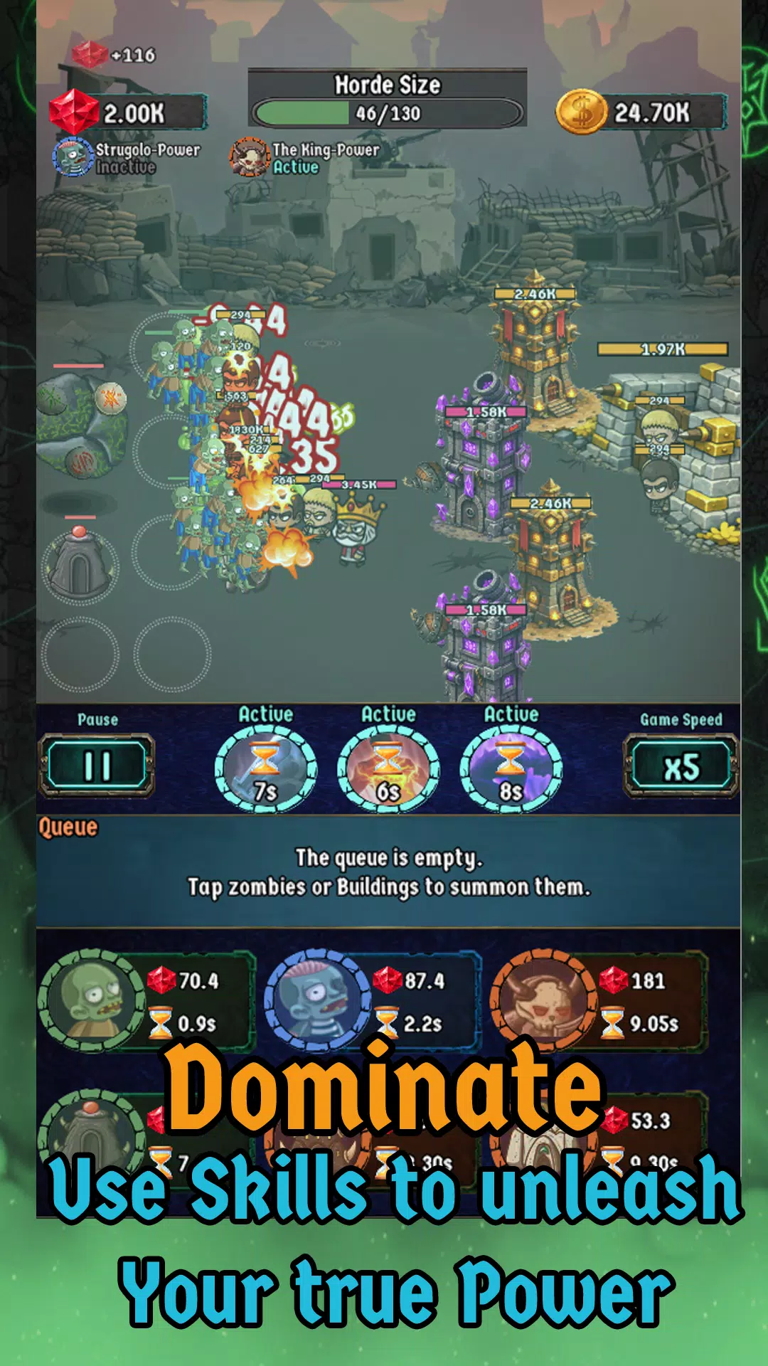 You Are Zombies: Tower Defense