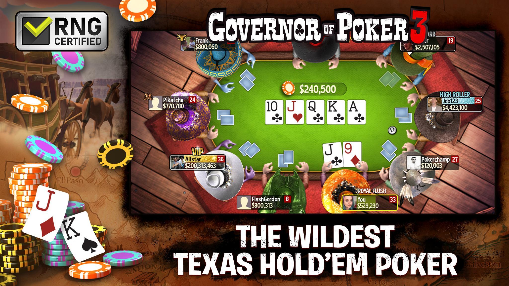 Governor of Poker 3 - Texas Holdem With Friends for Android - APK Download