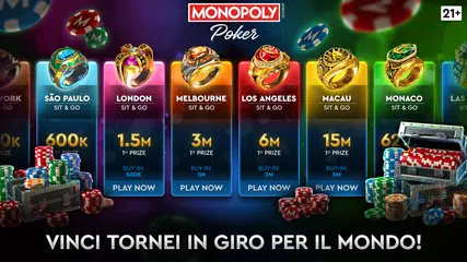 download MONOPOLY Poker - Texas Holdem XAPK