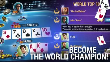 Poker World, TX Holdem Offline captura de pantalla 2