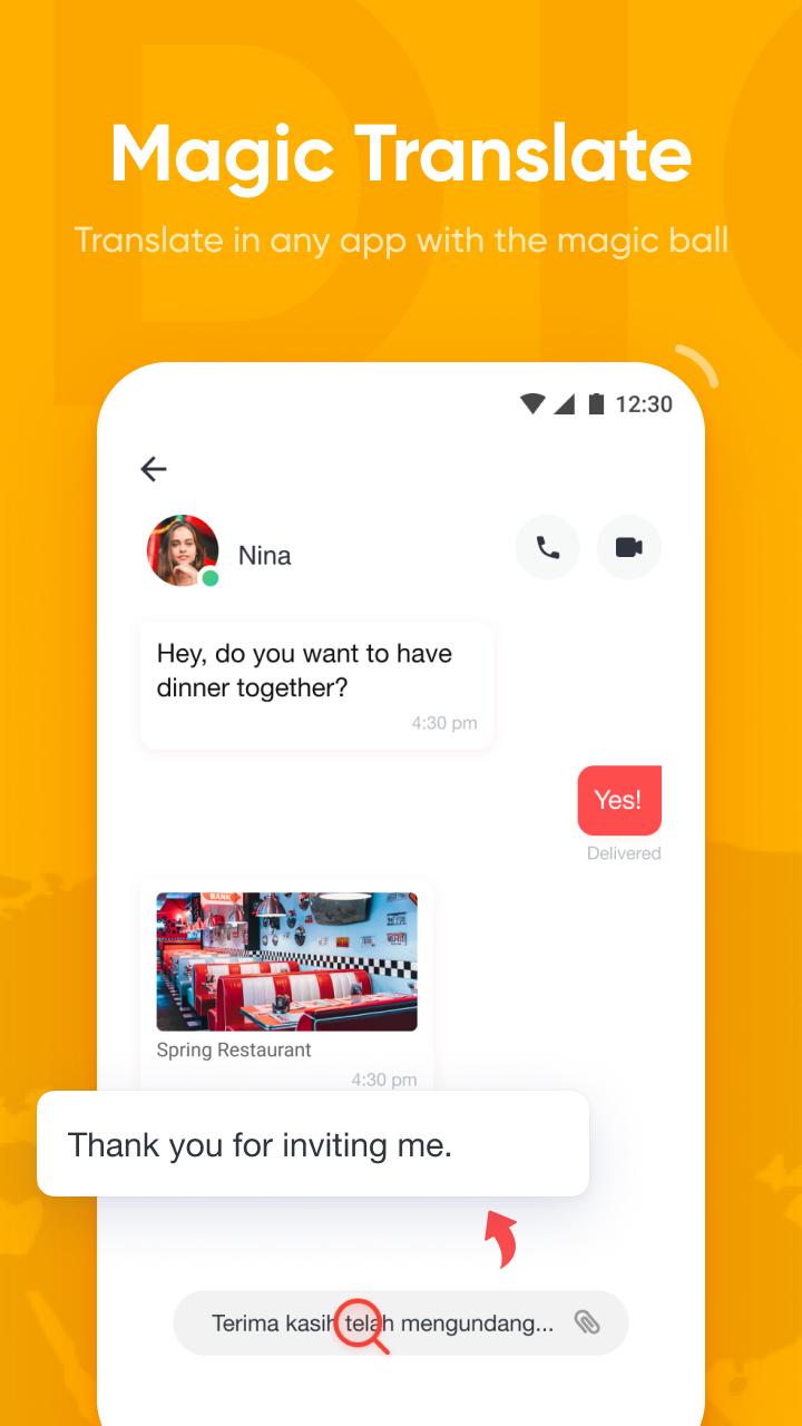 تحميل برنامج يو دكشنري U-Dictionary مهكر للاندرويد أخر اصدار تنزيل يو دكشنري