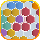 hexa block puzzle -three modes أيقونة