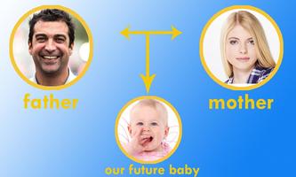Your Future Baby Face generator الملصق