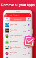 Remove apps Delete app remover স্ক্রিনশট 1