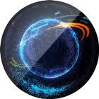Tema-SXP Neon Earth Planet ikona
