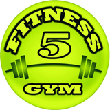 Fitness 5 Gym-icoon