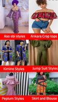 African Women Fashion Dresses 포스터