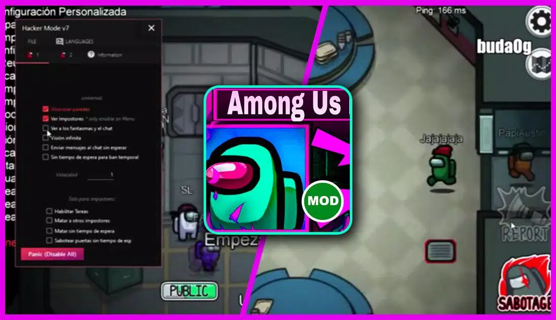 Among us Mod Menu App - Helper APK pour Android Télécharger