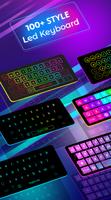 Su Teclado LED de neón, RGB Poster