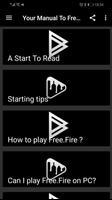 Free-fiire Guide & Cheats Affiche
