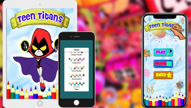 Teen Titans new coloringbook 2020 截图 1