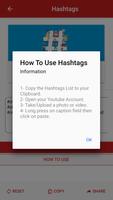 Hashtags for Vieos - More Likes Followers capture d'écran 2