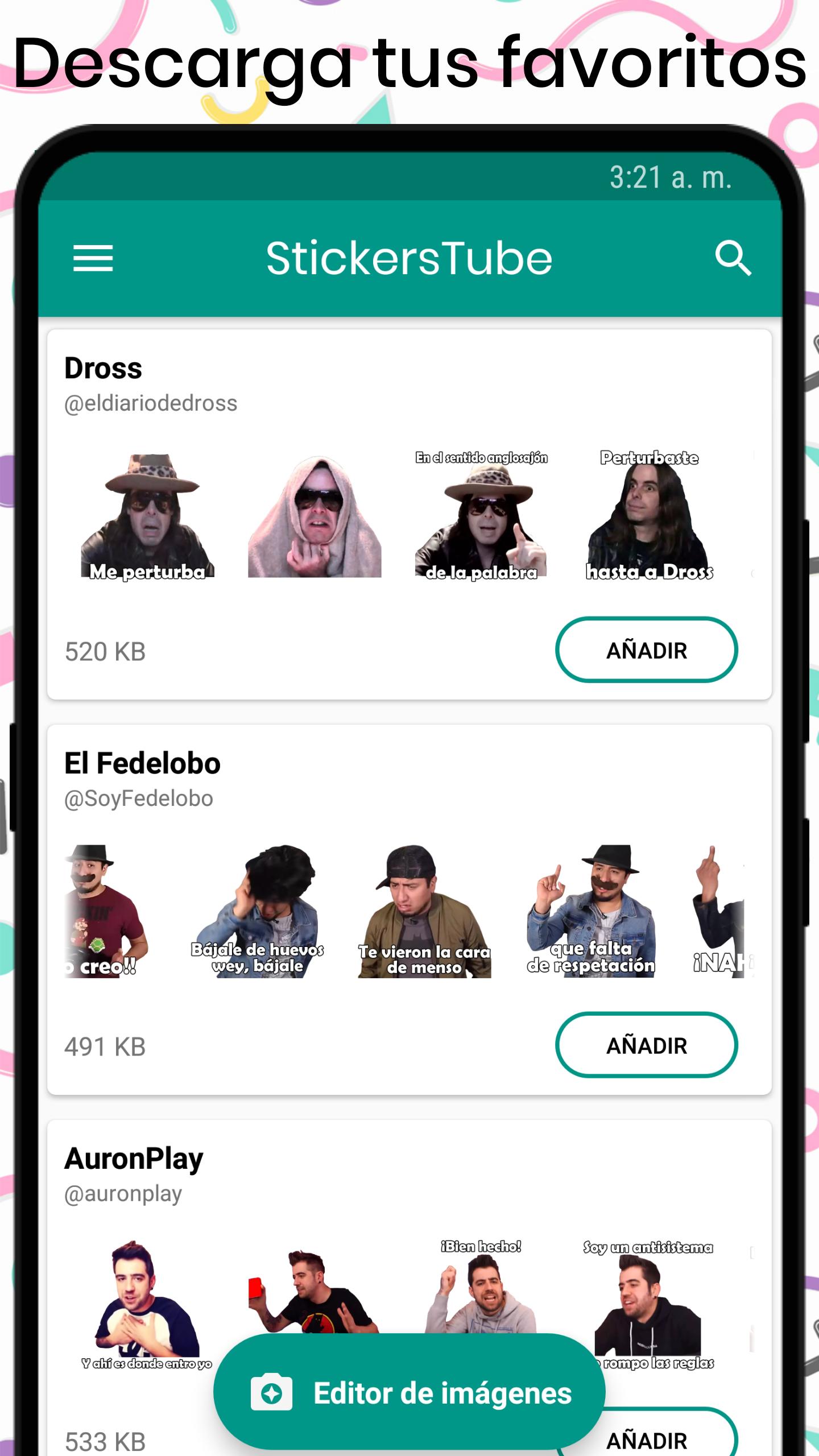 Stickerstube Stickers De Youtubers For Android Apk Download