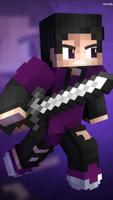 Youtuber Skins for Minecraft Poster