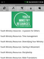 Youth Ministry Resources ภาพหน้าจอ 1