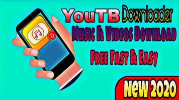Free Videos & Music Downloader - Downloader 2020 โปสเตอร์