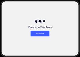 Yoyo Online Ordering Plakat