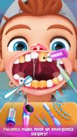 Dentist Hospital Doctor Games โปสเตอร์