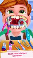 Crazy Dentist Fun Doctor Games постер