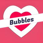 Bubbles, random video call app ไอคอน