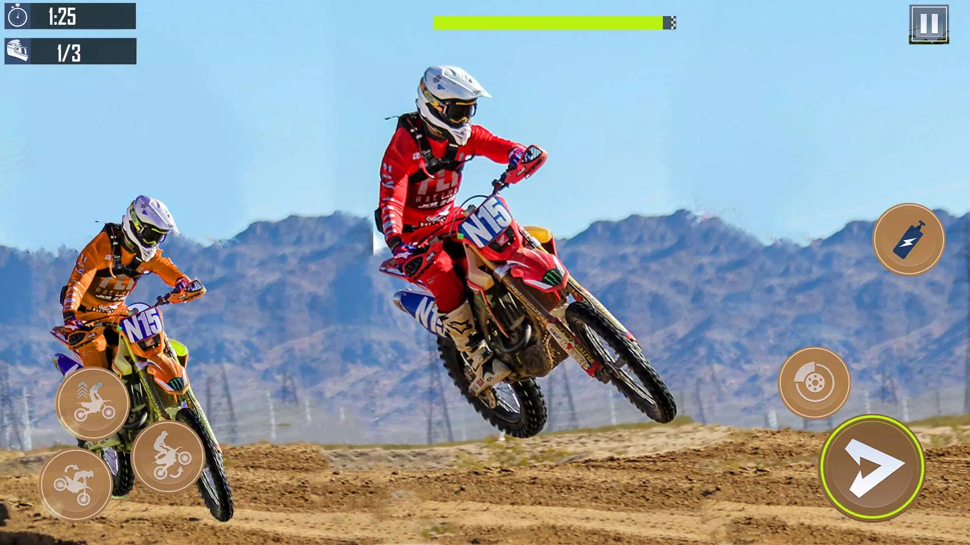 jeux de cascade moto dirt bike APK pour Android Télécharger