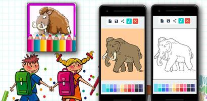 Mammoth Coloring Games imagem de tela 1