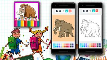 Mammoth Coloring Games imagem de tela 3