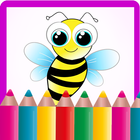 Coloring Animal Games Bee ikona