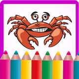 Crab Coloring Games icon