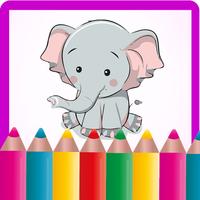 Elephant Coloring Games screenshot 2