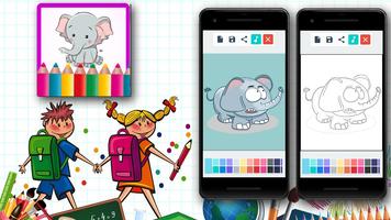 Elephant Coloring Games screenshot 3
