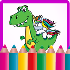 Giganotosaurus Coloring Games icon