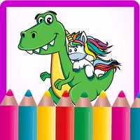Giganotosaurus Coloring Games screenshot 2